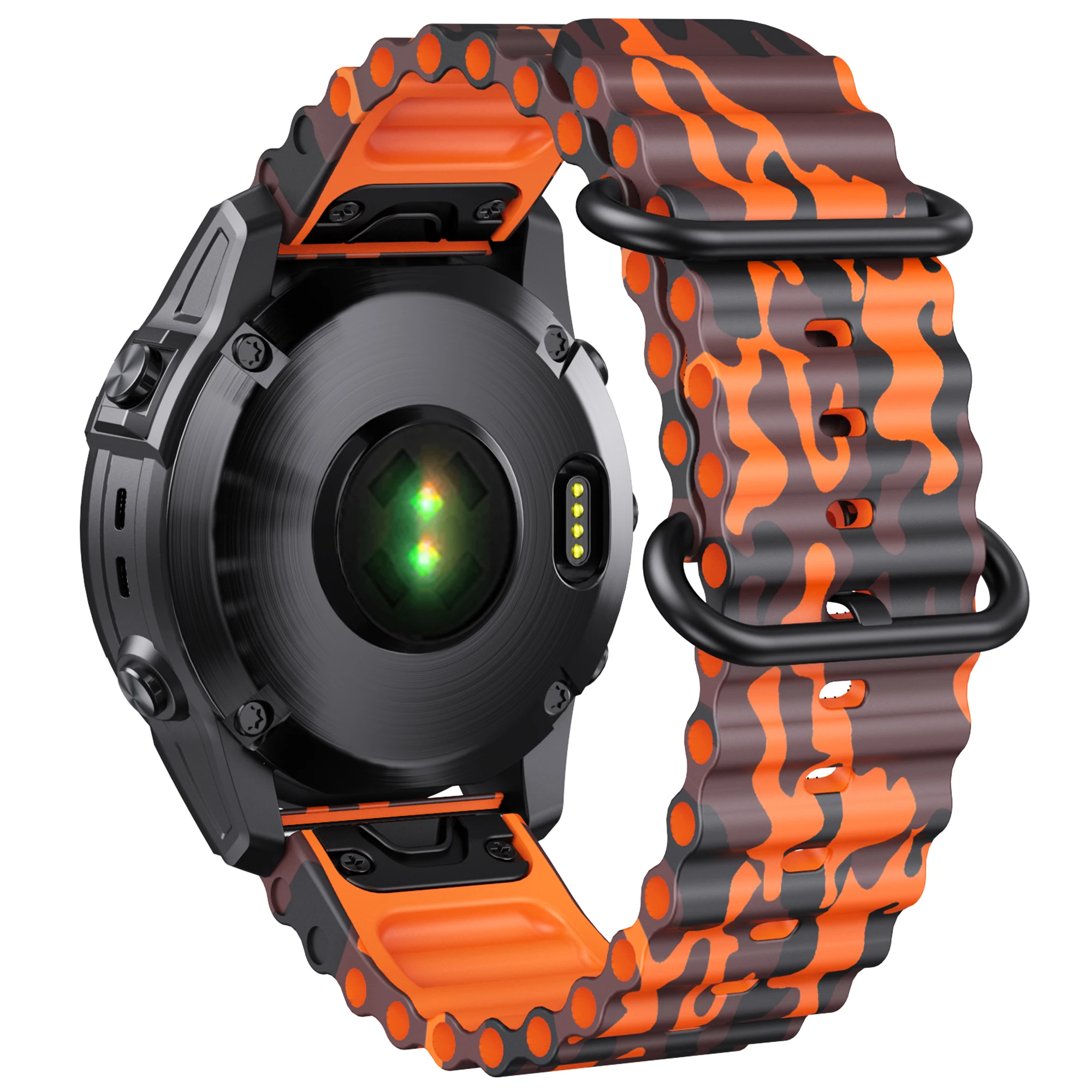 Bracelet Fenix 5 En Silicone Compatible Fenix 5 De 22cm De Large,compatible Garmin  Fenix 5/fenix 5 Plus/forerunner 935/approach S60/quatix 5/fenix 6/f