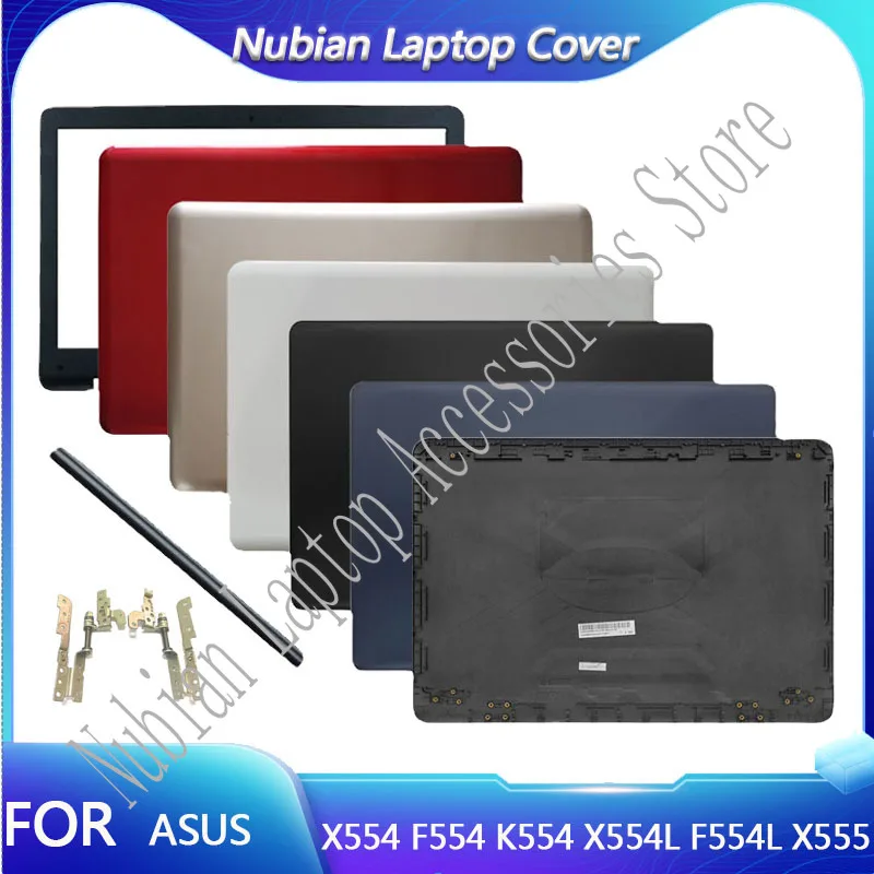 

NEW Laptop Case For Asus X556 X556U A556 A556U R556 FL5900U F556U Laptop LCD Back Cover/Front Bezel/Hinges Cover X556 15.6"