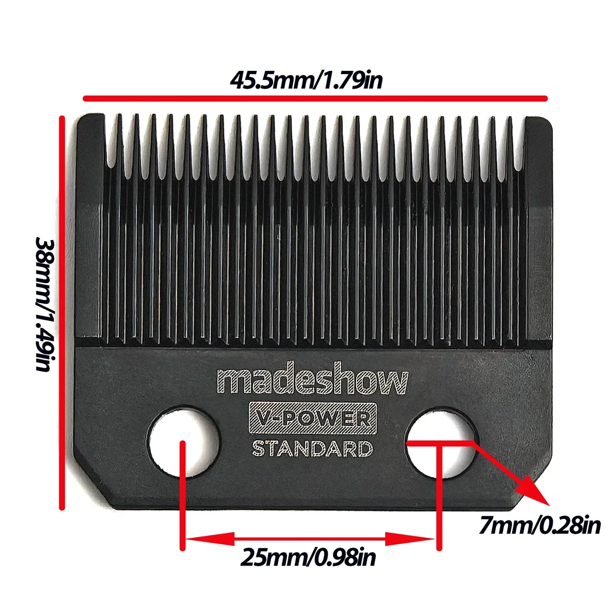 Madeshow Kulilang  V-POWER Blade Trimmer Replacement Original Cutter Head Standard Blades for G9C M5F M10 R66 R77F Hair Clipper 5