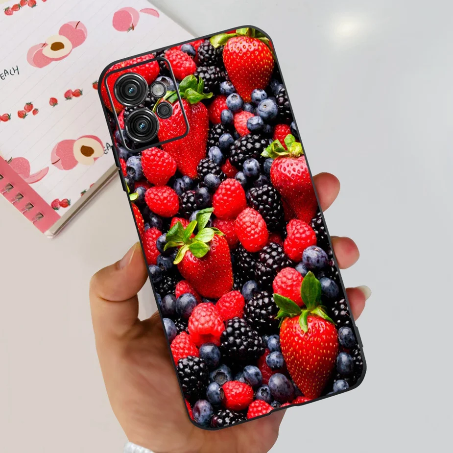 Cute Cat Butterfly Soft Silicone Phone Case, 6.5'' Coque