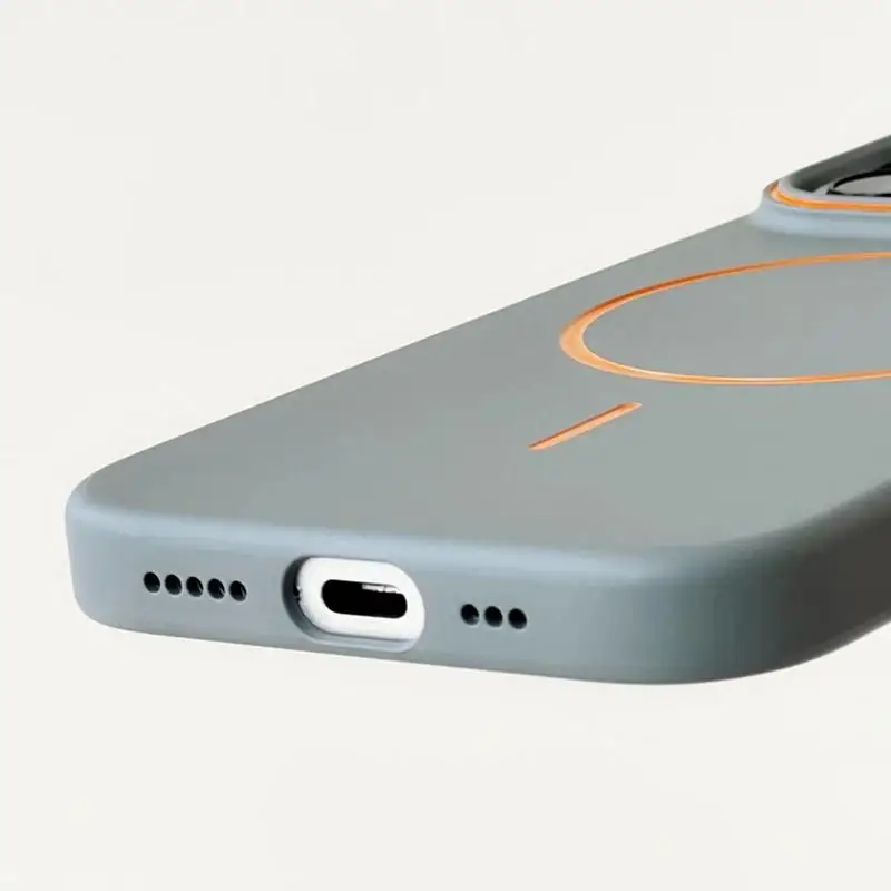 Ultrathin Hit Color MagSafe Case for iPhone 16 15 14 13 12 17 Pro Max Plus 17 Air Magnetic Wireless Charging Matte Hard PC Cover