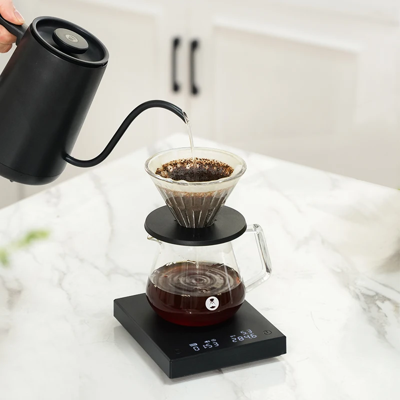 TIMEMORE Black Mirror Basic PRO Coffee Scale with Timer & Flow Rate Fe