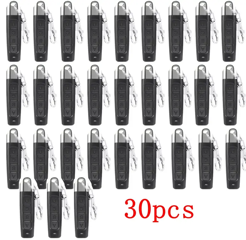 1-50PCS 433mhz Remote Control Duplicator Universal Remote key Copy Clone Replacement Garage Door Keychain RF 433Mhz Transmitter - Image 8