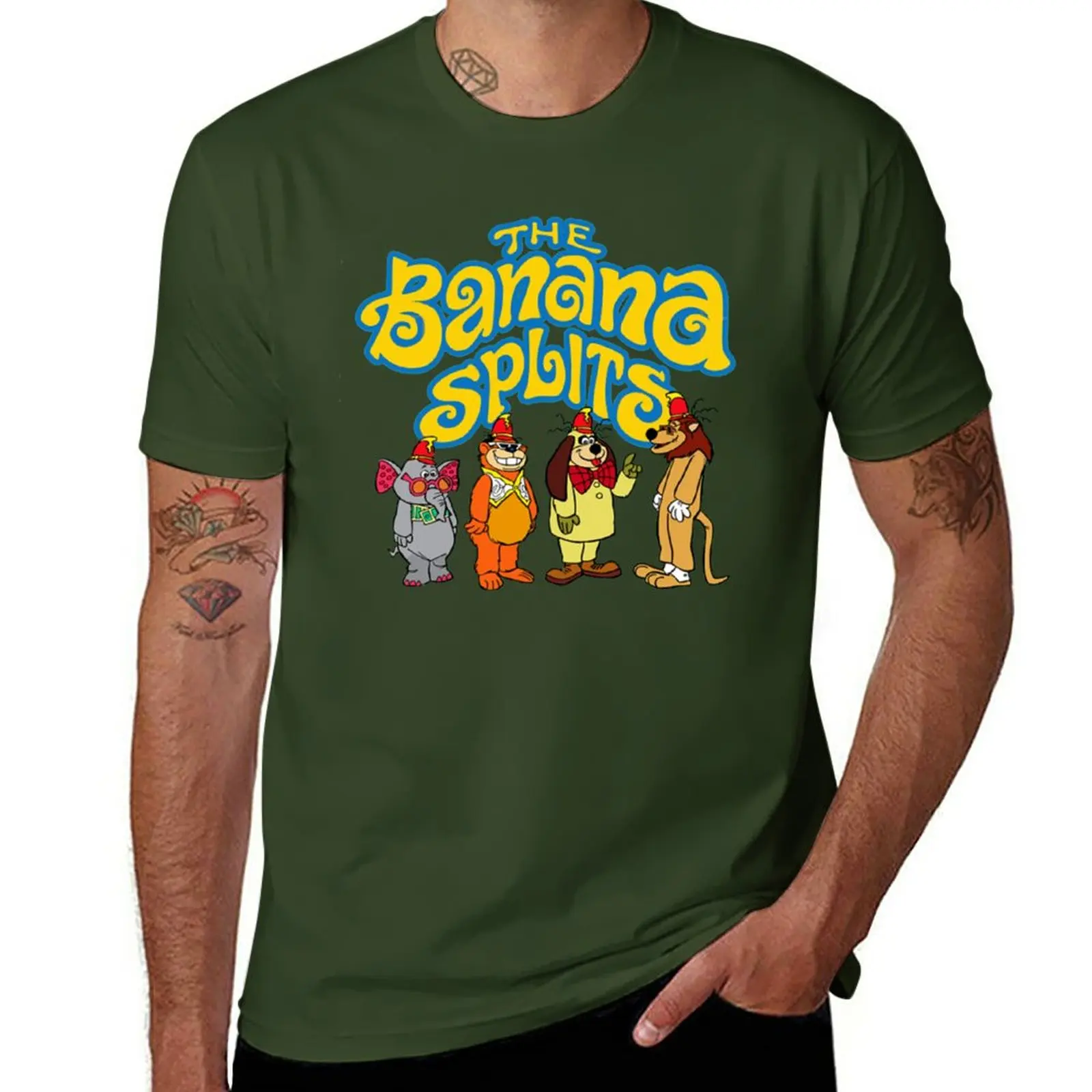 

New the banana splits shirt T-Shirt new edition t shirt Aesthetic clothing t shirts for men graphic