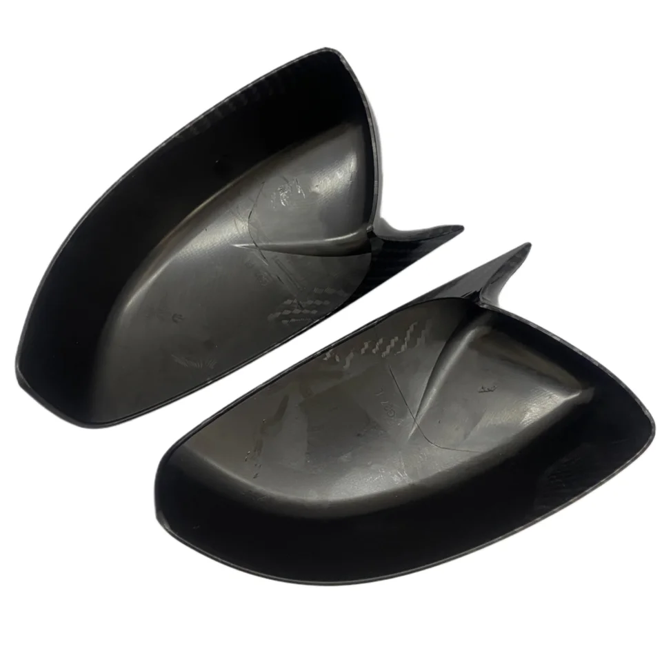2Pcs Glossy Black Mirror Cover Trim For Infiniti G25 G37 2007-2013 - Decorative Overlay Caps - View #8