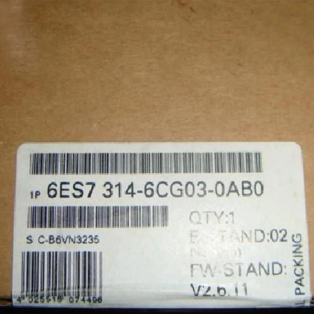 Per Siemens 6 Es7 Modulo 314-6Cg03-0Ab0 In Scatola
