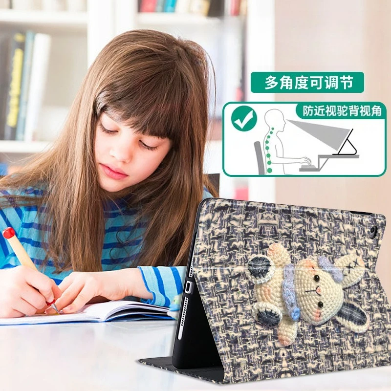 Elegant Book Flip Stand Smart Tablet Case