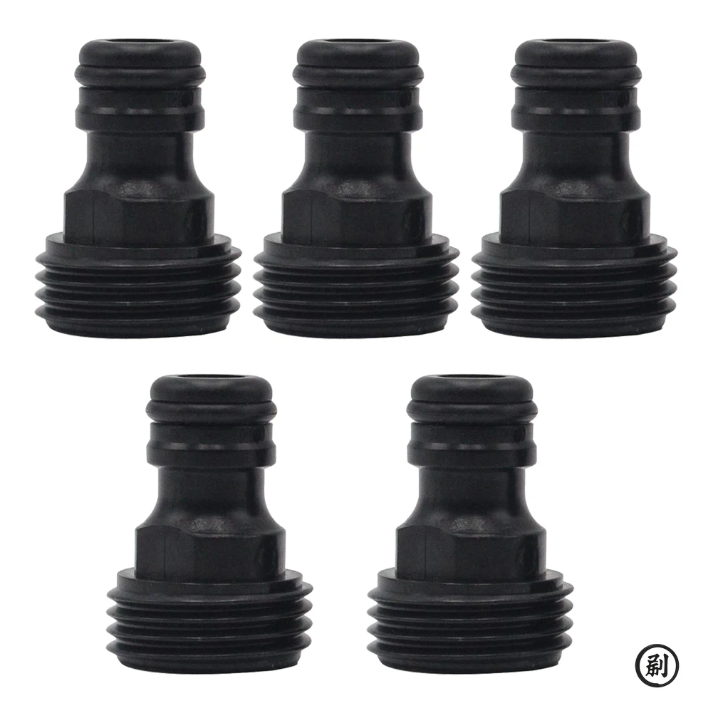 Threaded Fittings Quick Coupling Water Pipe 1/2inch 5pcs Faucet Adapter