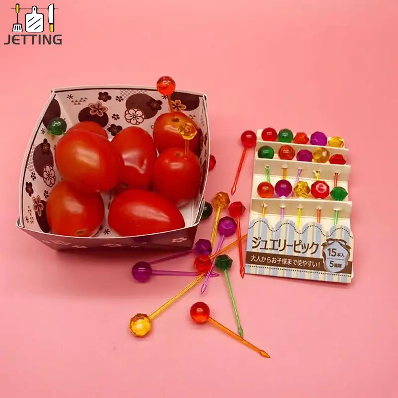 

Mini Cartoon Panda Fruit Fork Kids Snack Dessert Pick Cake Bento Lunches Party Decoration Forks