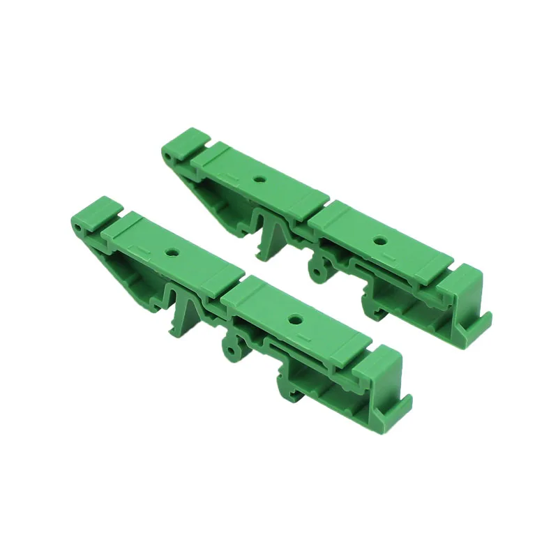 PCB DIN Rail Mounting Adapter Circuit Board Bracket Holder Carrier Clips Control Board Adapter 25mm 10mm wide 43mm long 2pcs din rail,din rail bracket