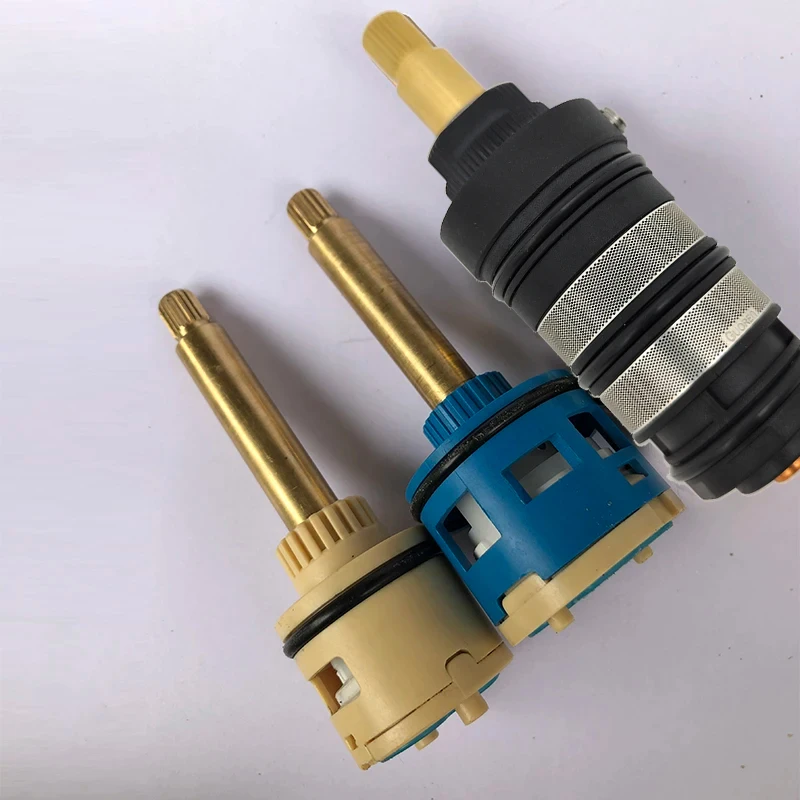 The Cartridge For Thermostatic Shower Faucet Mixing Valve Concealed Easy-mount Box Brass Concealed Valve