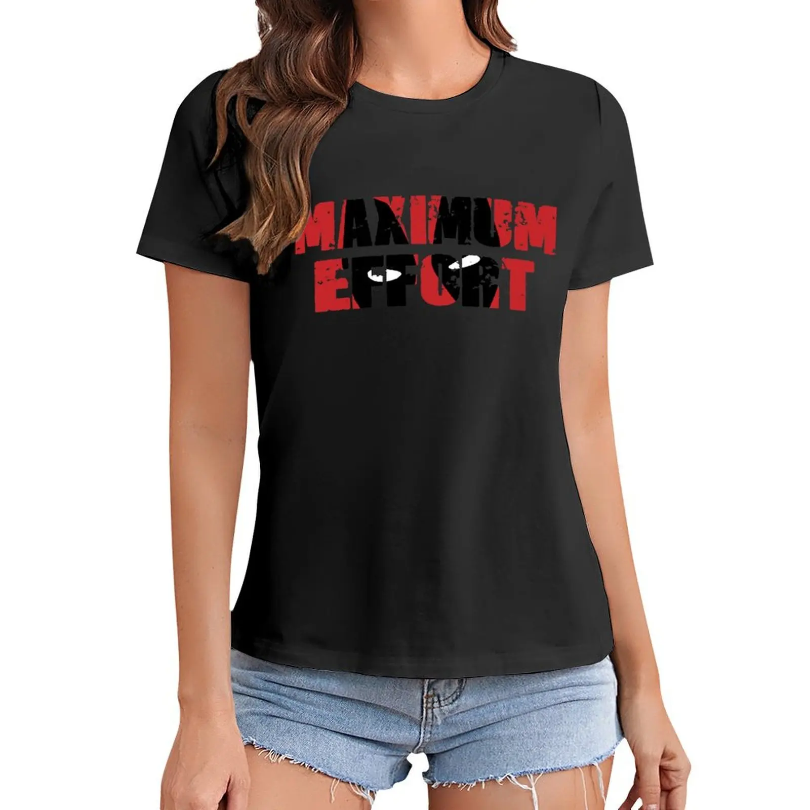 

Maximum Effort T-Shirt new edition heavyweights quick drying tops for Women