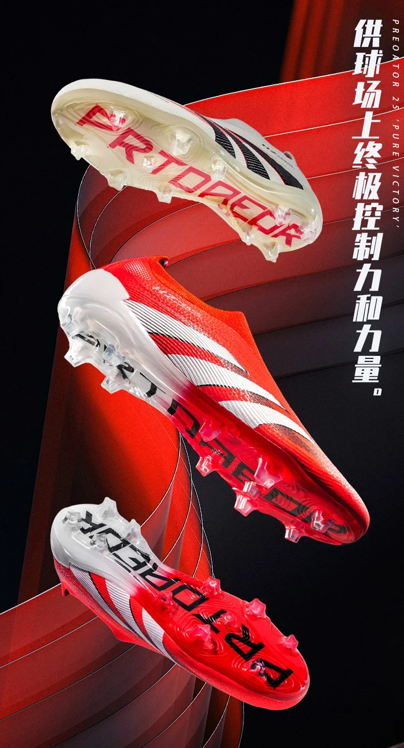 Description Picture 3 of itemTF/FG Men Soccer Shoes Society Cleats Top Quality Comfortable Football Shoes Original Resistant Indoor Fast Football Field Boots