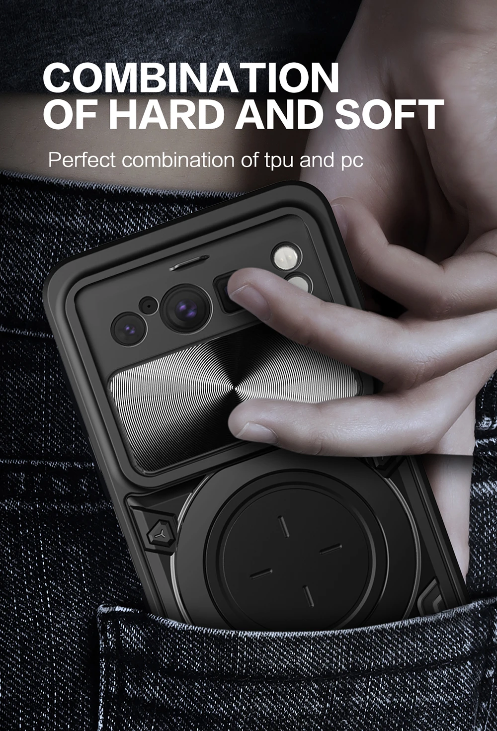 Support magnétique pour Google Pixel 8 5G, coque de protection pour objectif de caméra, fenêtre Push, Pixel8 Pro_voghion.com