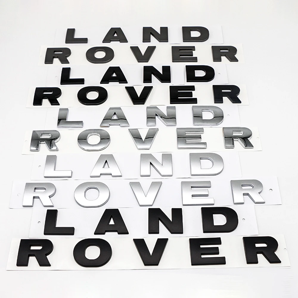 ABS-3D-Material-Land-Rover-Car-Letters-Front-Hood-Hood-Logo-Badge-For ...