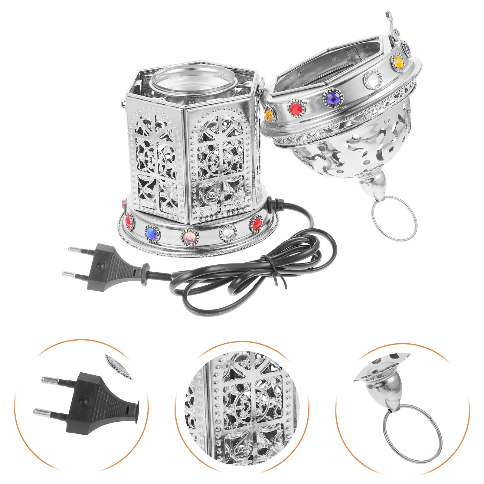 

Incense Burner Coworkers Gifts Electric Censer Holder Vintage Metal Kitchen Sisorrs Decorative Iron
