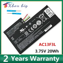 NOVA AC13F8L AC13F3L Bateria Do Portátil Para ACER Iconia Tab W4 A1-810 A1-811 A1-A810 W4-820 W4-820P 3.75V 20Wh