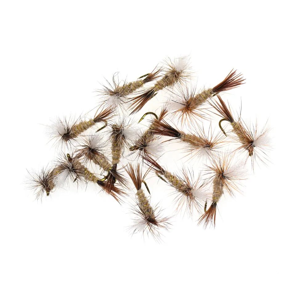 5pcs Fly Fishing Flies Trout Bluegill Panfish Elk Hair Caddis