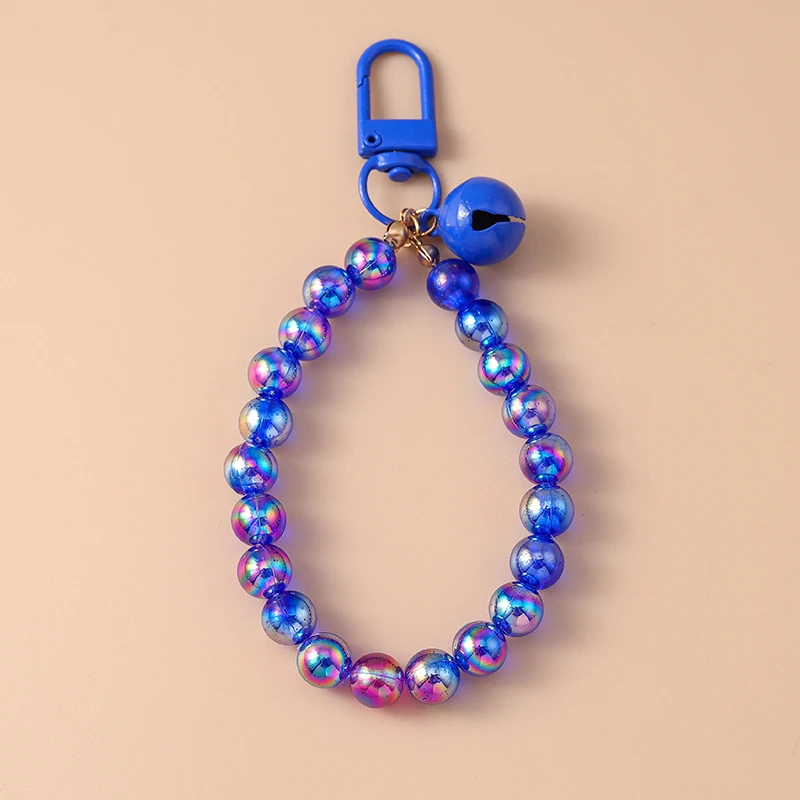 Niedlicher, bunter Sterne aus Kunstharz, handgefertigtes Armband, Schlüsselanhänger, kleine Glocke, Schlüsselanhänger, Anhänger für Frauen und Mädchen, Handtasche, Dekor, Schmuck, Geschenk – Detail 6