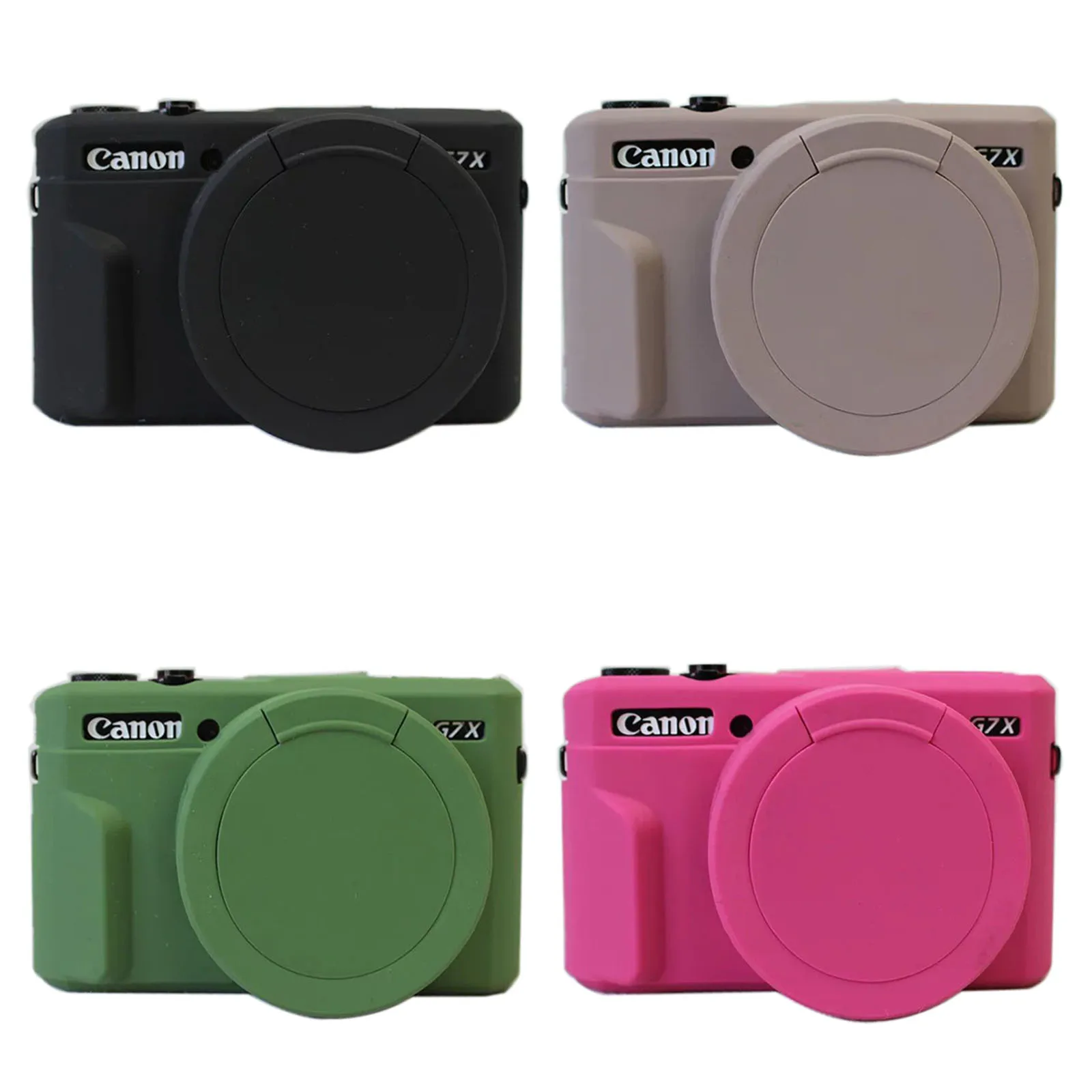 Per Canon G7X Ii / G7X Iii G7 X Mark Ii / G7 X Mark Iii / G7X Mark Ii / G7X Mark Iii Custodia Protettiva In Silicone Morbido Per Fotocamera