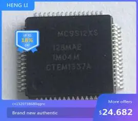 

100% NEW Free shipping MC9S12XS128MAE MC9S12XS128M QFP64 1M04M