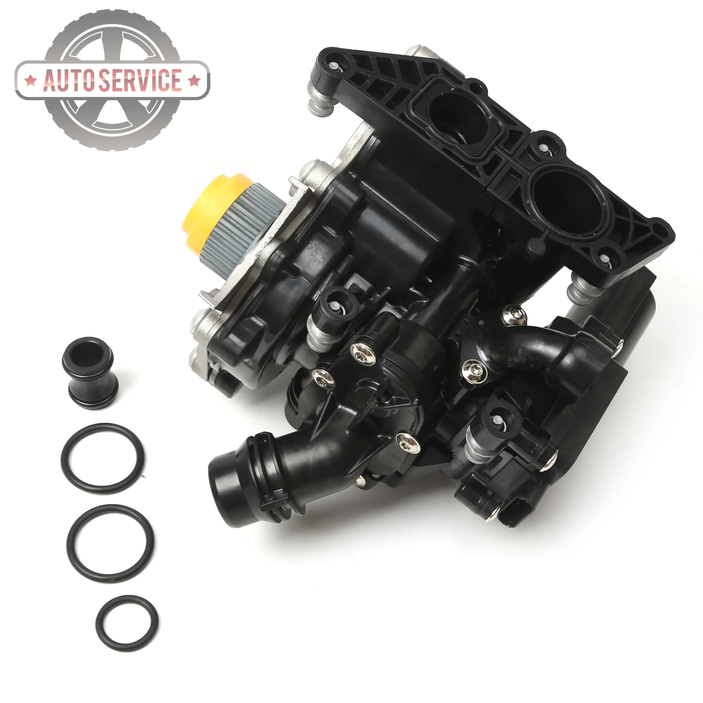 Cooling Water Pump Engine Cooling Thermostat 06L121111H EA888 3rd Engine Water Pump Thermostat For Audi A4 A5 TTS VW Golf Passat Skoda Seat 1.8T/ 2.0T 06L121111F 06L121012A