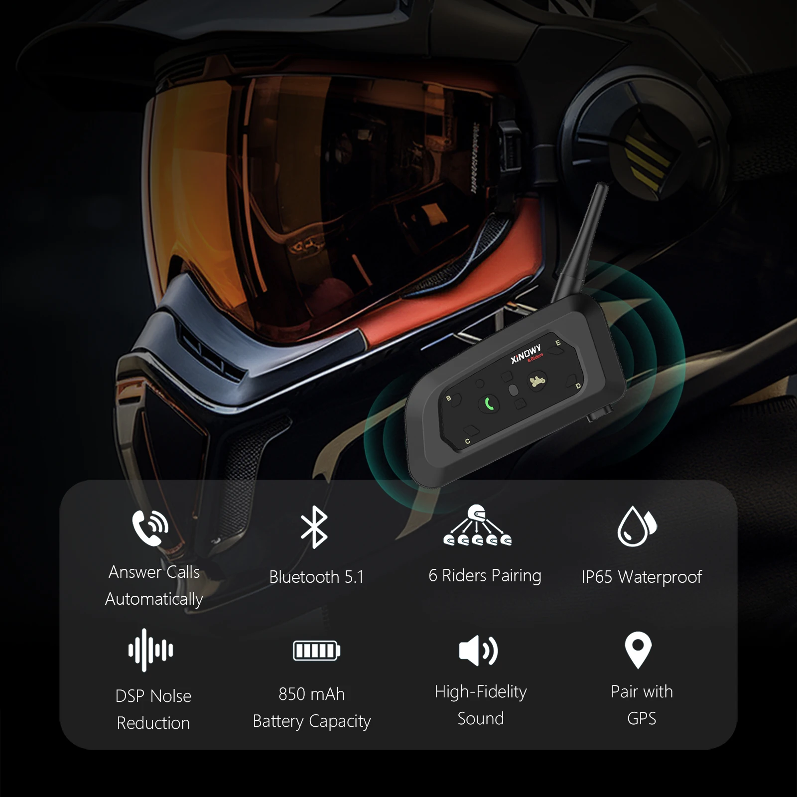 XINOWY V6 PRO      1200M  Ŀ´ 6 ̴   ÷̾