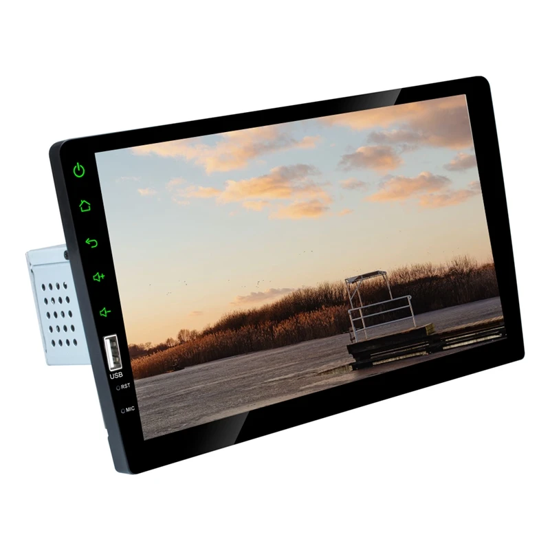 차량용 MP5 플레이어 접촉 화면 FM 라디오, 블루투스 USB AUX, DC12V 1Din, 9 인치, 4X50W