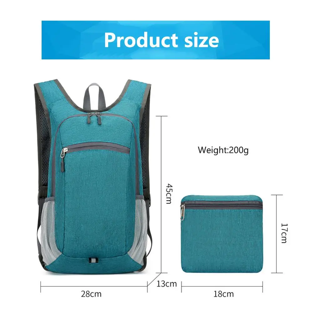 2023 Ultralight Hiking Backpack Large Storage Space Oxford Cloth Outdoor Sports Travel Bag For Women Men New