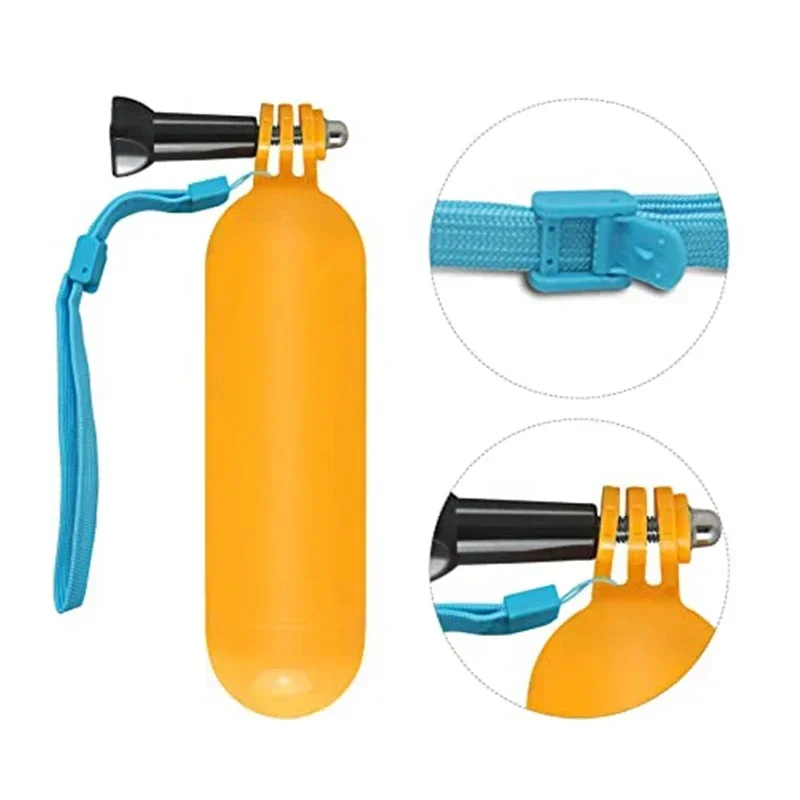 Poignée flottante pour GoPro Hero 11/10/9/8/7 Yi 4K Insta360 - Accessoire étanche