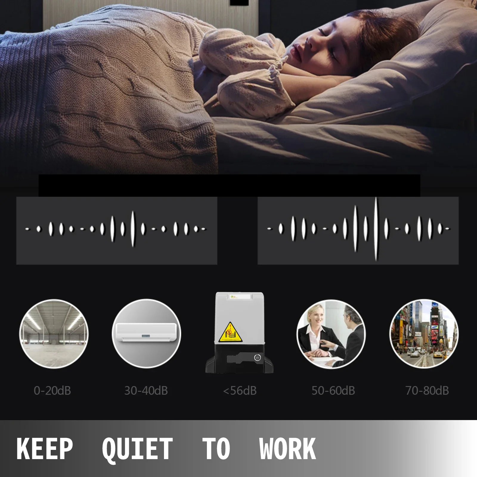 sessiz çalışma kapı açıcı