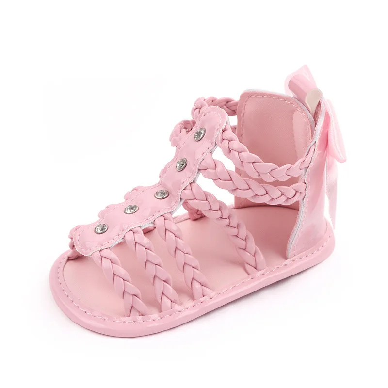 Infant Baby Girl Sandals Soft Sole Footwear for 1 Year