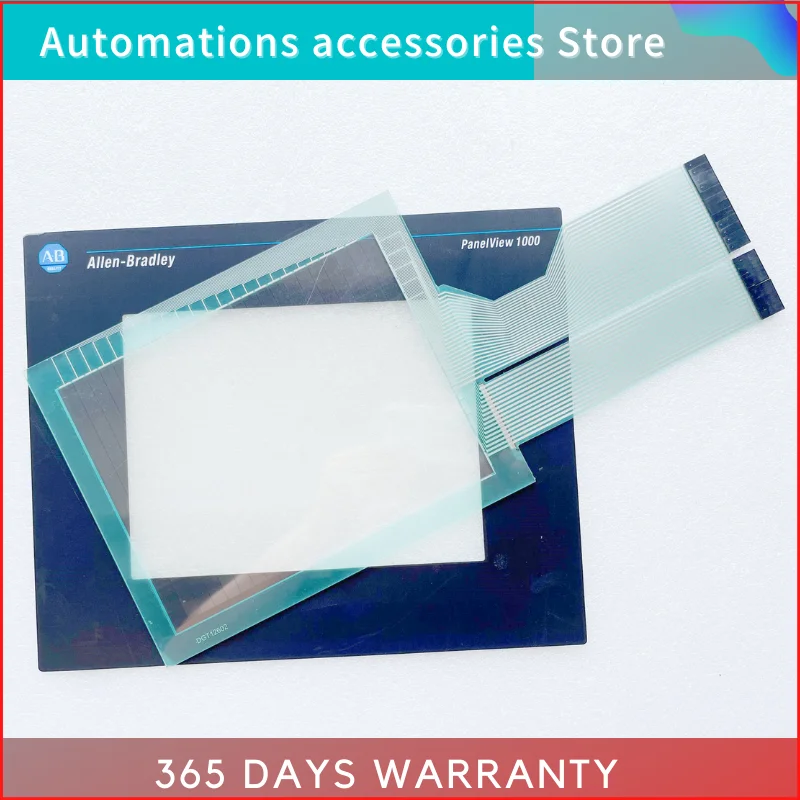 

New For PanelView 1000 2711-T10C3 Touch Panel 2711-T10C8 Touch Screen Glass 2711-T10C8L1 Protective Film