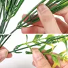 5PCS Artificial Flowers for Outdoor Decoration Spring Summer Decoration UV Resistant Plastic Greenery Shrubs Home Garden Decor 3