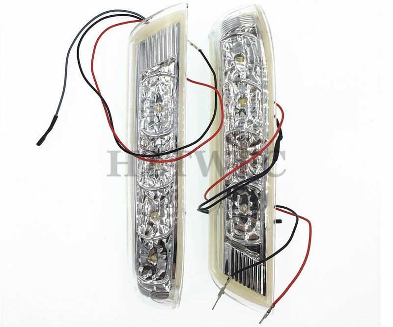 2Pcs Left Right Side Mirror LED Turn Signals Light Lamps For Hyundai