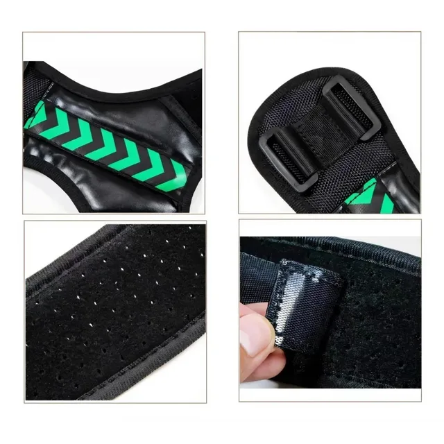 Adjustable Posture Corrector Back Support Brace for Men & Women Comfortable Invisible Wearable for Office Gym Outdoor Activities 5