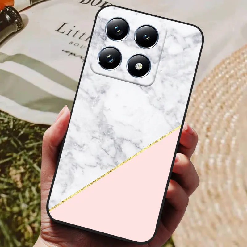 Stylish Marble Soft Silicone Protective Phone Case - Bumper Cover