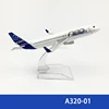 6Inch 15CM A380 A350 A330 A320 Concorde Diecast Airplane Model For Gift Collection 2