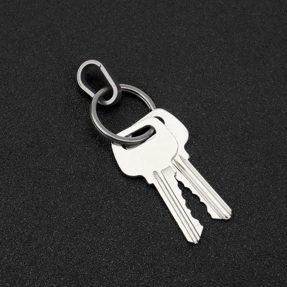 High Quality Small Buckle Keychain Waist Belt Key Ring EDC Tool 2024 12 BELT KEYRING