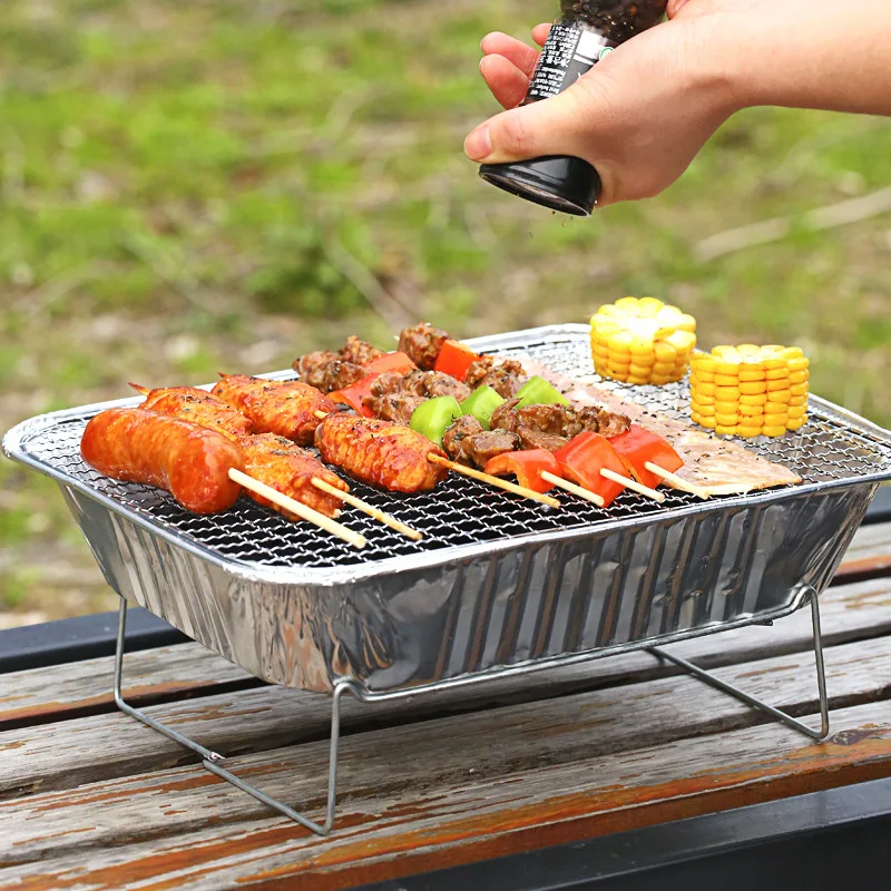 Disposable Charcoal Grill
