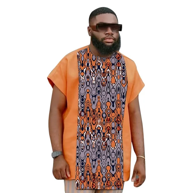Dele Short Sleeve Patch Print Shirt