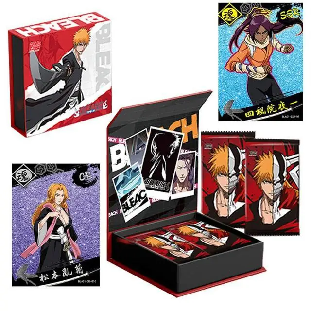 New Bleach Character Collection Cards Toys Gift For Kids Child Japanese  Anime Tcg Cartas Games Card Box Children Birthday Gift - Game Collection  Cards - AliExpress