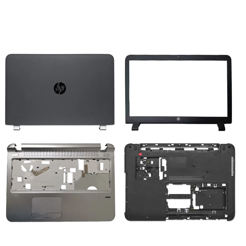 

Чехол для ноутбука HP ProBook 450 G3 455 G3, задняя крышка с ЖК-дисплеем, передняя панель, петли, Упор для рук, Нижняя крышка