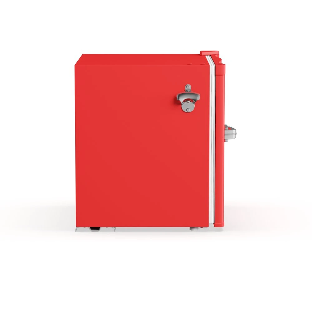 

1.6 Cu ft Retro Dry Erase Compact Refrigerator With Side Bottle Opener, (EFR177), Red