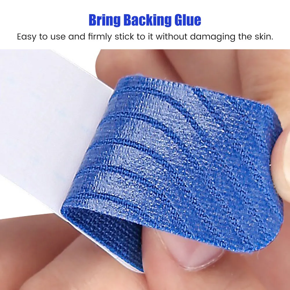 100/20Pcs Finger Bandage Protective Thumb Cover Bowling Tape Guard Lightweight Tapes Elastic Cloth Compact Sports Accessories