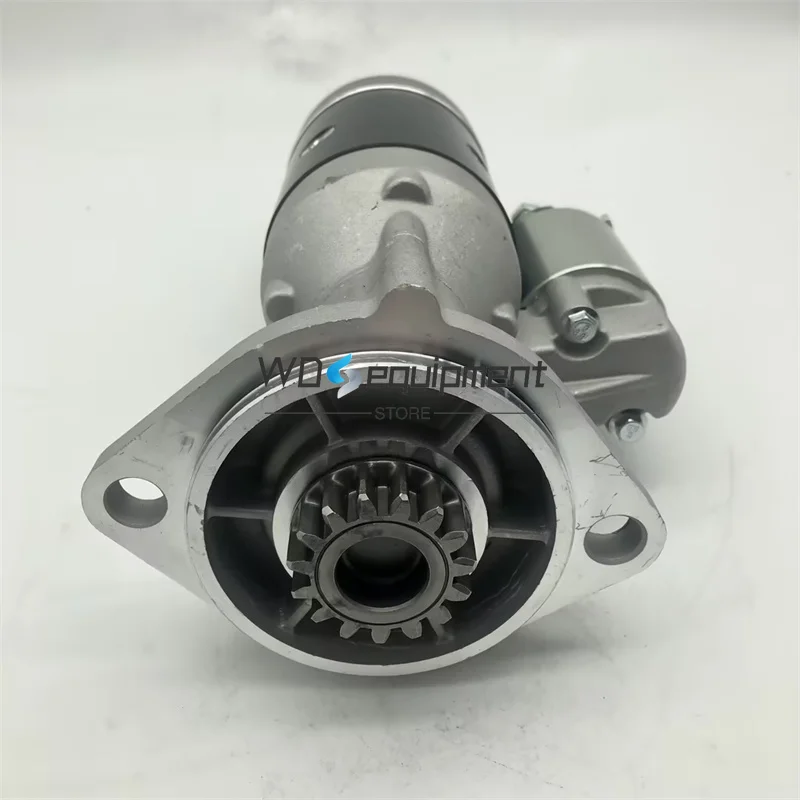 하이 퀄리티 스타터 모터 YM171008-77010, Komatsu WA20-2 PC28UU-1 PC15-1 PC38UU-2 PC30R-7 Yanmar 4T95 4TNE84 용, 12V, 24V