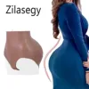 Zilasegy Shaping Sexy Figure Body Shaping Sexy Silicone Hip Pants Fake Ass Sexy Hip Lady Bottom Tights New Silicone Ass 1
