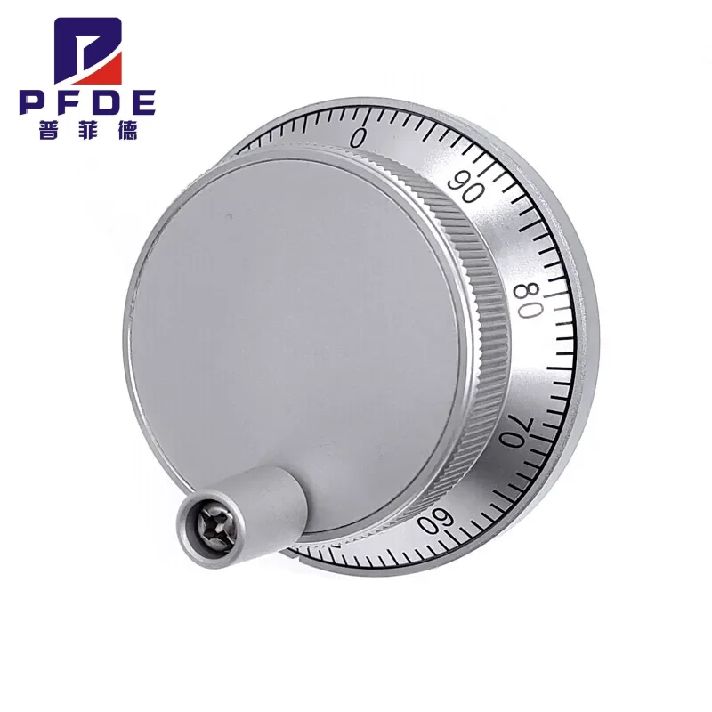 1Pc Handwheel CNC Pulser 60mm Pulse 100 5V 4Pin 6Pins Manual Pulse Generator Hand Wheel CNC Machine Rotary Encoder
