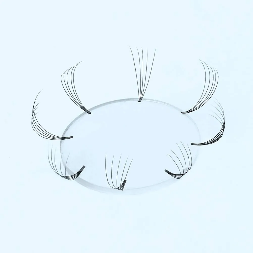 10개 속눈썹 실리콘 패드 래피드 블루밍 래쉬 홀더 전문 속눈썹 연장 용품 그래프팅 도구 이지 팬 볼륨