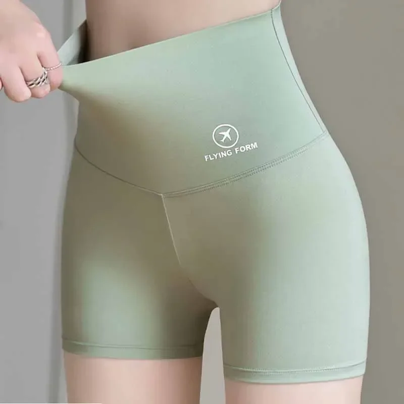 Pantaloncini Sportivi Da Donna Senza Cuciture Vita Alta Fitness Jogging Boxer Modellanti Push Up Scrunch Butt Biker Slim Underwear